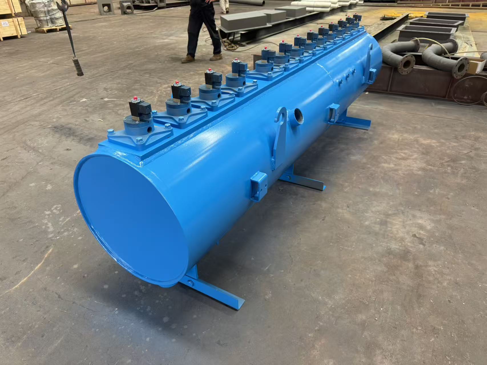 Alstom Optipow 135 Pulse Valve အတွက် စိတ်ကြိုက် Air Tank